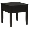Coaster Fine Furniture 710577 Concord - 1-Drawer Square End Table - Distressed Java