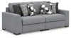 Benchcraft® 61305S1 Benchcraft® 61305S1 Bealton - 2-Piece Sectional - Salt And Pepper