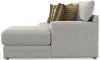 Jackson Furniture Industries 2240/46/76-26 Tori - 2 Piece Sofa Chaise With Comfort Coil Seating And 6 Accent Pillows Included (Right Side Facing Chaise) - Birch