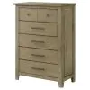 Coaster Fine Furniture 207535 Hazlewood - 5-Drawer Bedroom Chest Of Drawers - Vineyard Oak