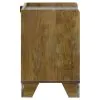 Coaster Fine Furniture 222972 Henderson - 1-Drawer LED Nightstand Bedside Table - Medium Oak