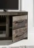 Ashley Furniture EW0200-268 Derekson - LG TV Stand w/Fireplace Option - Multi Gray