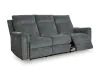 Ashley Furniture 3320287 Barnsana - Power Reclining Sofa - Gravel