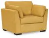 Ashley Furniture 67506/23/14 Keerwick - 2 Pc. - Chair And A Half, Ottoman - Sunflower