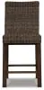 Ashley Furniture P750-130 Paradise Trail - Barstool (Set of 2) - Medium Brown