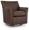 Ashley Furniture A3000820 Braydunn - Swivel Glider Accent Chair - Espresso Brown