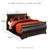 Ashley Furniture B128B4 Ashley Furniture B128B4 Huey Vineyard - Queen Sleigh Bed - Black