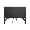 Samuel Lawrence Furniture S917-BR-K3 Seneca - King Panel Bed - Brown
