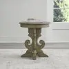 Liberty Furniture 244N-OT1022 Liberty Furniture 244N-OT1022 Magnolia Manor - Round End Table - Weathered Bisque