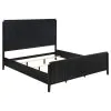 Coaster Fine Furniture 224711KW-S5 Brookmead - 5 Piece California King Bedroom Set - Black