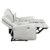 Coaster Fine Furniture 610262P Greenfield - Upholstered Power Reclining Loveseat - Ivory