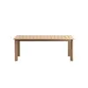 New Classic G5511-70 Wesley - Patio Dining Table With Self Storing Leaf - Light Brown