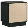 Coaster Fine Furniture 223662 Cavelle - 2-Drawer Nightstand Bedside Table - Black