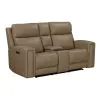 Liberty Furniture 7021TO-23P Liberty Furniture 7021TO-23P Camden - Loveseat With Console P3 & ZW - Aline Toast