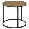 Coaster Fine Furniture 736037 Lainey - Round Occasional Side End Table - Mango