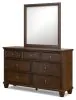 Ashley Furniture B685B1 Danabrin - Dresser And Mirror - Brown
