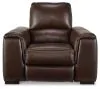 Ashley Furniture U2550213 Alessandro - PWR Recliner/Adj Headrest - Walnut