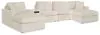 Ashley Furniture 92103S70 Ashley Furniture 92103S70 Modmax - 5 Piece Double Chaise Sectional With Audio Console - Oyster