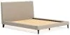 Ashley Furniture B1199-94 Cielden - California King Upholstered Bed with Roll Slats - Soft Gray