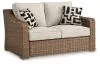 Ashley Furniture P791-835 Beachcroft - Loveseat With Cushion - Beige