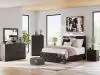 Ashley Furniture B3789/31/36/71/96/92(2) Ashley Furniture B3789/31/36/71/96/92(2) Prendonea - 6 Pc. - Dresser, Mirror, Queen Panel Bed, 2 Nightstands - Charcoal