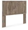 Ashley Furniture PCB2260-57 Rusticott - Queen Panel Headboard - Brown