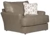 Jackson Furniture Industries 248201-1273/56-3073/56 Prato - Leather Chair - Putty