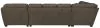 Jackson Furniture Industries 4043/30/62/76-19 Royce - 3 Piece Sectional With RSF Chaise - Brown