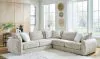 Jackson Furniture Industries 2306/63/59/73-01 Bucktown - 3 Piece Sectional With Extra Thick Cuddler Seat Cushions - Parchment