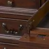 Liberty Furniture 273-HOJ-JED Brayton Manor - Jr Executive Desk - Cognac