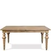 Riverside Furniture 54950 Sonora - Dining Table - Snowy Desert