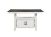 New Classic 40-7522-CT Richland - Counter Table Top & Base - Dark Gray