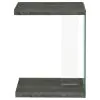CoasterEveryday 902916 Colby - Engineered Wood C-Shaped Side Table - Weathered Gray