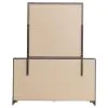 CoasterEveryday 207043M Brantford - 6-Drawer Dresser With Mirror - Barrel Oak