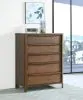 Coaster Fine Furniture 223325 Maderia - 5-Drawer Chest Of Drawers - Walnut