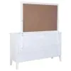 Coaster Fine Furniture 223473M Bexhill - 10-Drawer Dresser And Mirror - White