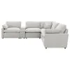 Coaster Fine Furniture 609560P-SETA Collins - 7 Piece Modular Power Reclining Sectional - Gray