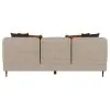Coaster Fine Furniture 509411 Jade - Chenille Upholstered Sculpted Track Arm Sofa - Latte