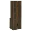 Coaster Fine Furniture 802713 Westpark - 3-Shelf Bookcase USB And Lockable Drawer - Dark Pine