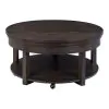 Liberty Furniture 811-OT1010 Weston - Round Lift Top Cocktail Table - Peppercorn