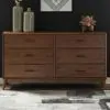 Liberty Furniture 604-BR31 Century Modern - 6 Drawer Dresser - Walnut