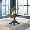Liberty Furniture 186B-CD-DLT Liberty Furniture 186B-CD-DLT Carolina Crossing - Drop Leaf Table - Black / Antique Honey