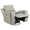 Coaster Fine Furniture 603436PPP Brickston - Triple Power Swivel Glider Recliner - Gray