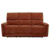 Coaster Fine Furniture 609574 Navarro - Chenille Upholstered Reclining Sofa - Burnt Orange