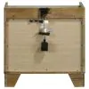 Coaster Fine Furniture 222972 Henderson - 1-Drawer LED Nightstand Bedside Table - Medium Oak