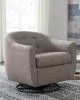 Ashley Furniture A3000003 Upshur - Swivel Glider Accent Chair - Taupe