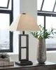 Ashley Furniture L318924 Deidra - Metal Table Lamp (Set of 2) - Black