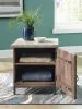 Ashley Furniture A4000506 Laddford - Accent Cabinet - Shelf - Whitewash