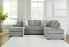 Ashley Furniture 52906S1 Casselbury - 2-Piece Sectional With Raf Corner Chaise - Cement