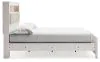 Ashley Furniture B2640B5 Ashley Furniture B2640B5 Altyra - King Panel Bookcase Bed - White